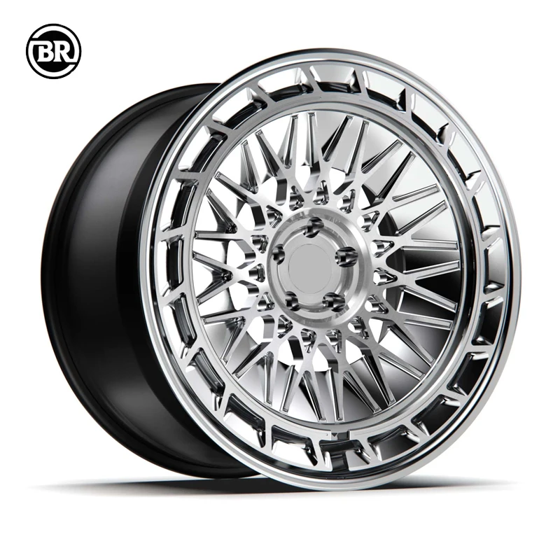 Borui 17 To 26 Inch Aluminum Alloy 6061 Custom Forged Car Wheels