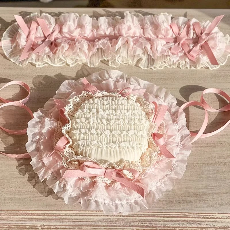 

Балетный стиль, туманная поэзия, весенняя повязка на голову в стиле Лолиты, цилиндр KC