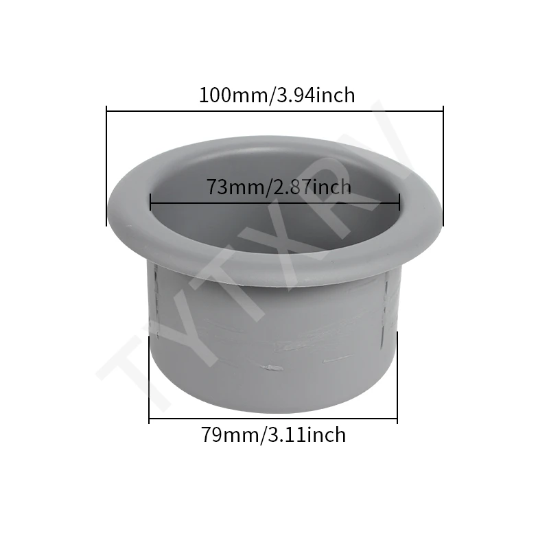 OEM RV اكسسوارات البلاستيك سيارة صينية كوب متعدد الوظائف زجاجة تخزين المياه RV RV حامل الكأس