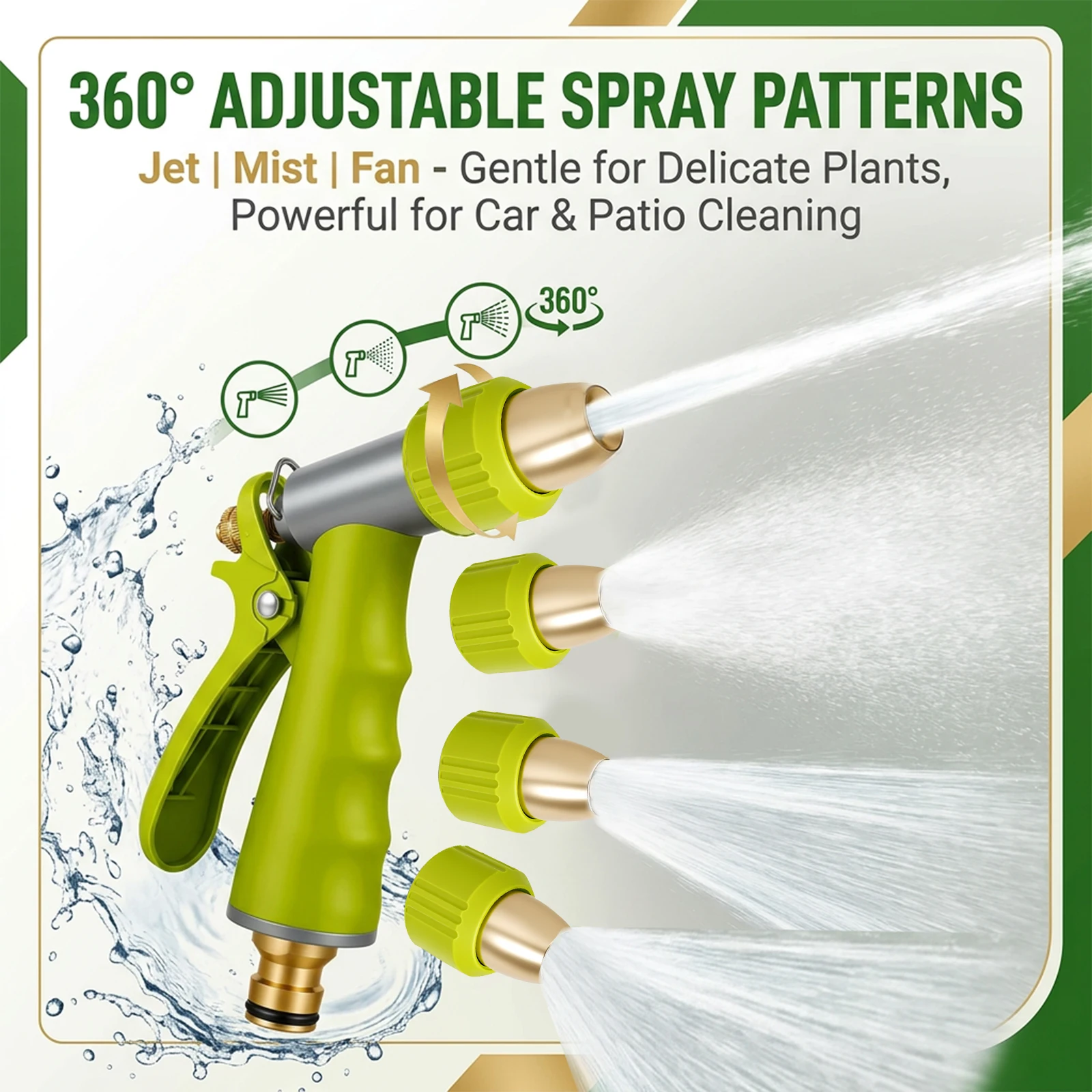 Garden Hose Nozzle Practical H - огляд і ціна Kids Outdoor Water Sprinkler