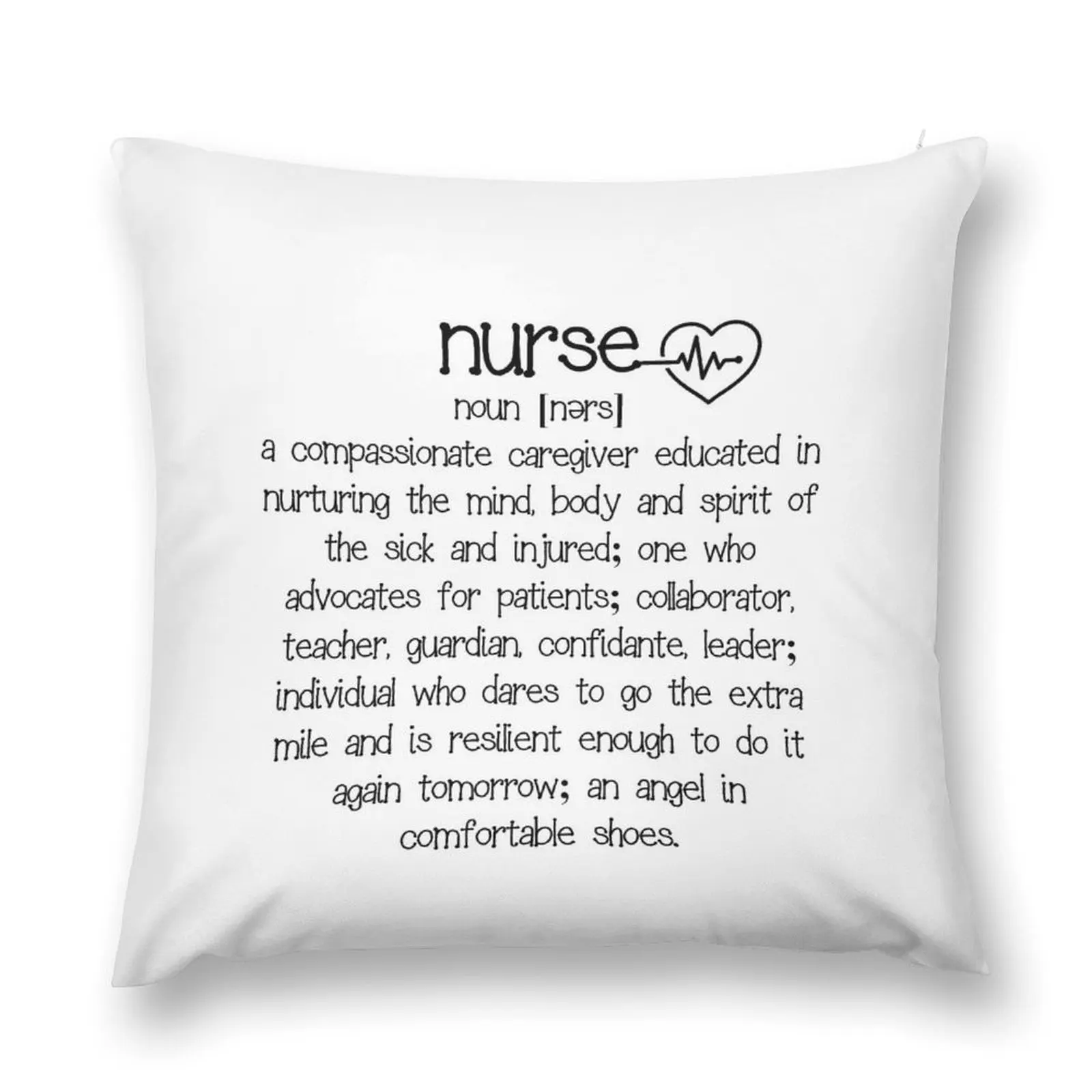 

Nurse Throw Pillow Pillowcases Sitting Cushion pillows decor home pillow