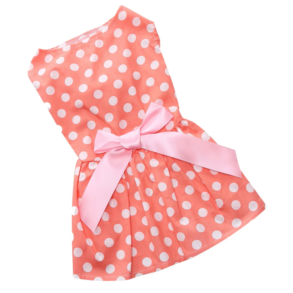 

Elegant Pet Dog Skirt Summer Sleeveless Dress for Puppies Cute Comfortable Outfit Ideal for Photos Parties Daily Walks