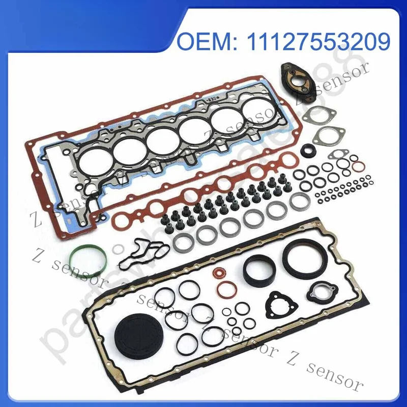 Z+ N52 3.0L Engine Rebuild Gasket Seal Kit for BMW 328i, 530i, E92, E90, E60, E83, E84