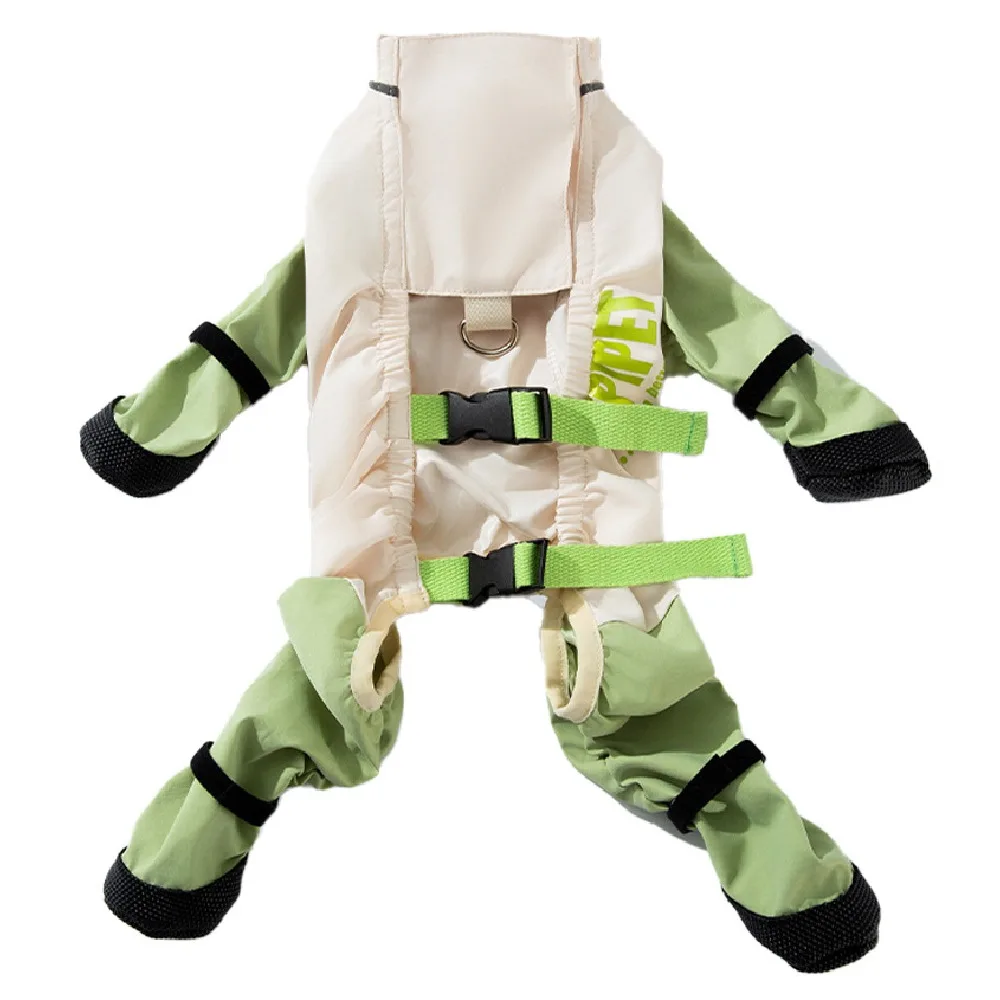 

Waterproof Reflective Stripe Pet Pants Stain Resistant Easy To Clean Dog Four-Legged Pants Quick Dry Adjustable