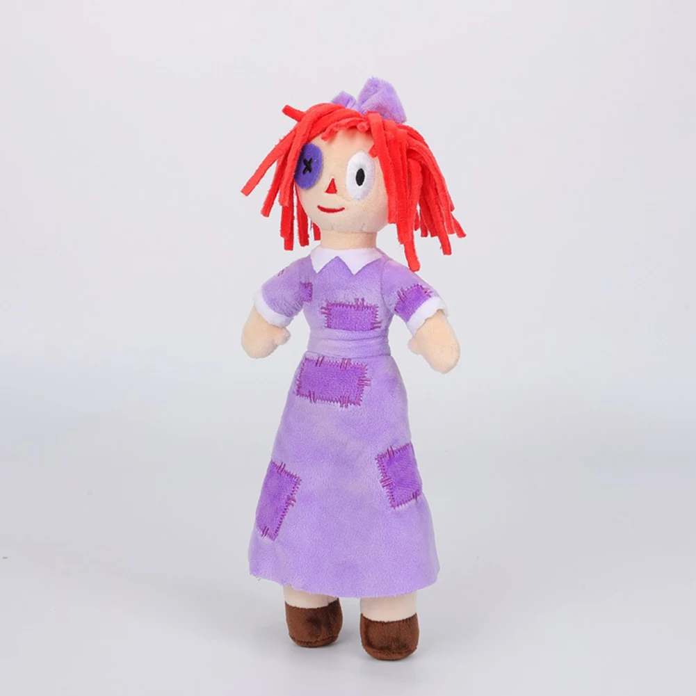 مذهلة السيرك الرقمي القطيفة الكرتون صورة وسادة الهدايا مضحك محشوة وسائد فخمة لعبة مهرج للأطفال الأطفال