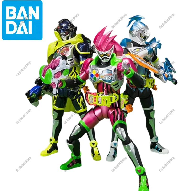 

BANDAI Genuine S. H. Figuarts Series Movable Toys Kamen Rider Series Brave,Ex-Aid,Snipe Trio Movable Finished Product Model