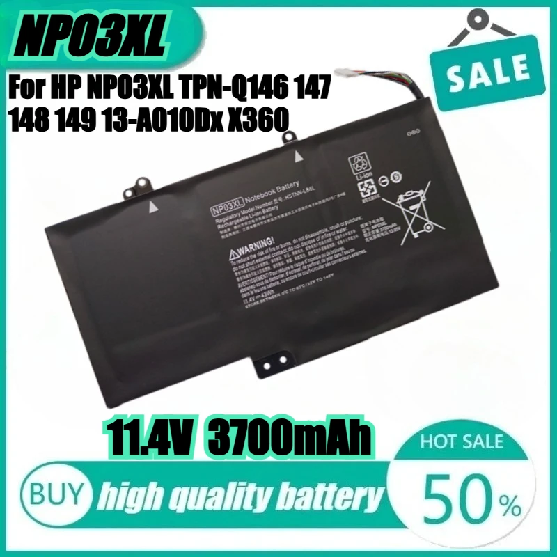 

Новый высококачественный аккумулятор для ноутбука NP03XL HP Pavilion X360 13-A010DX 13-A000 15-u010dx U011dx U110dx U111dx U170ca