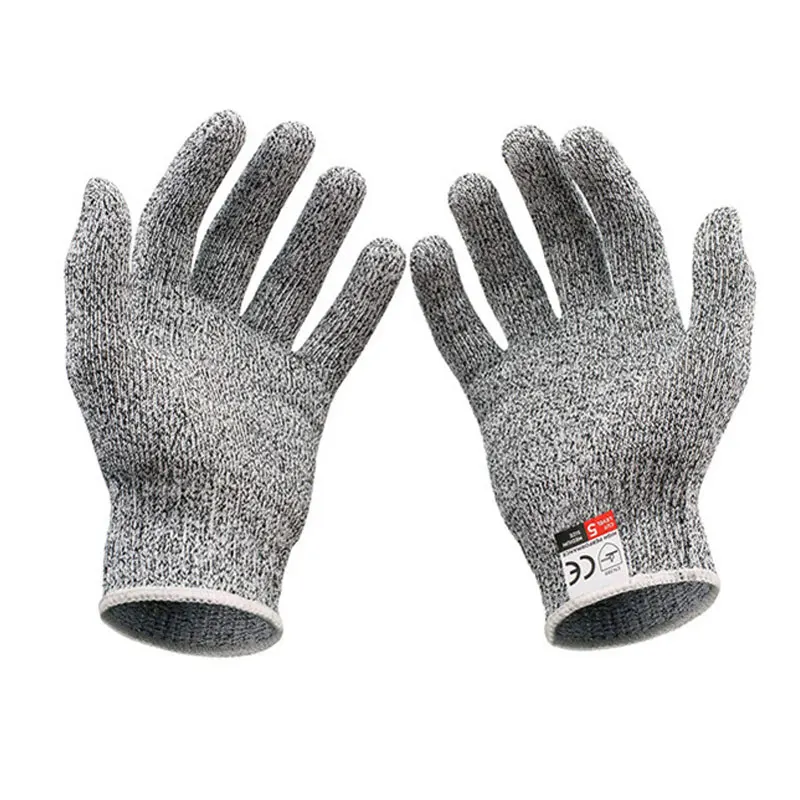 High-strength Grade Level 5 Protection Safety Anti Cut Gloves Kitchen Cut Resistant Gloves For Fish Meat Cutting Safety Gloves