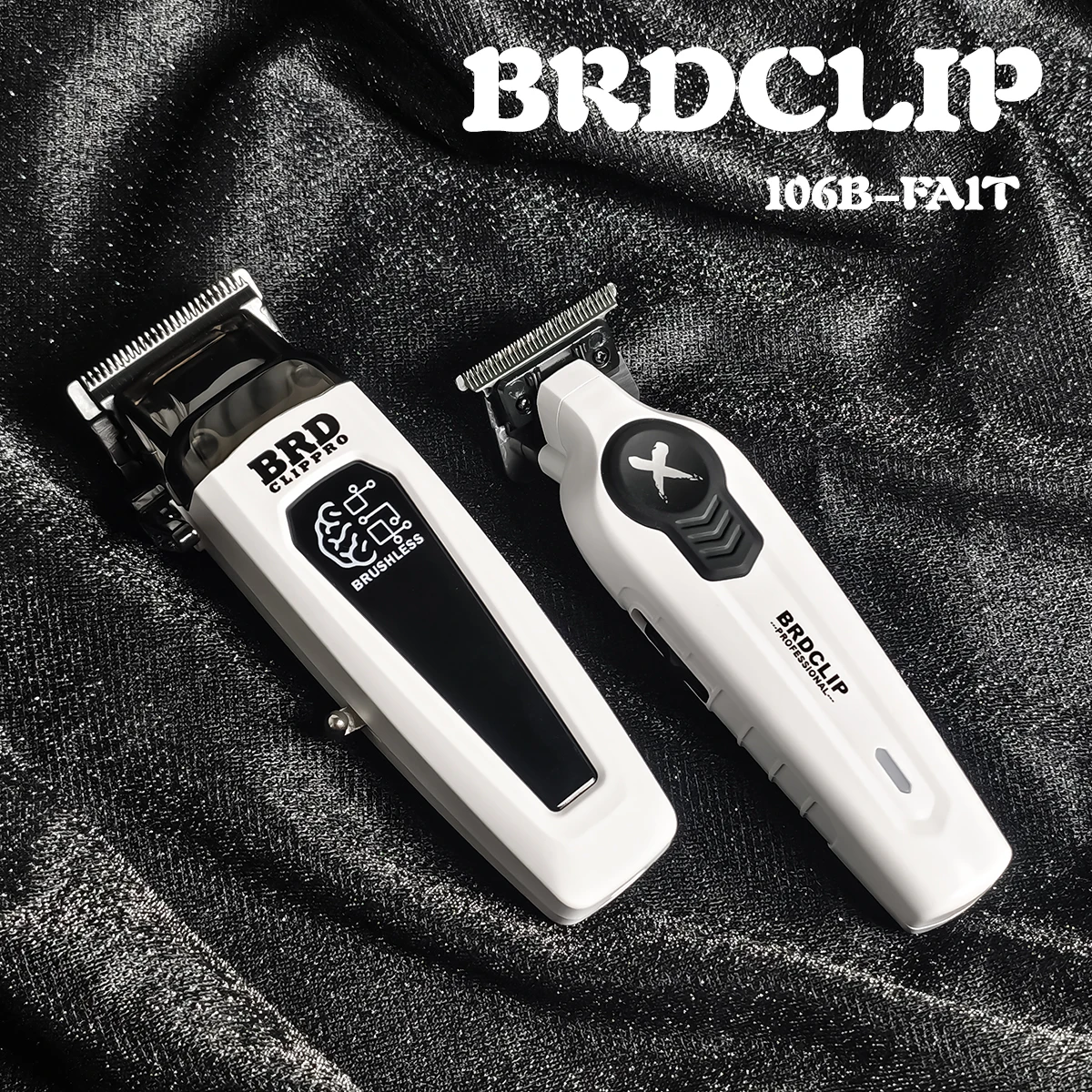 Professional BRDCLIP Brushless Motor Hair Clipper 7500RPM 7700RPM Electric Cordless Trimmer Ultra Thin Moving Blade