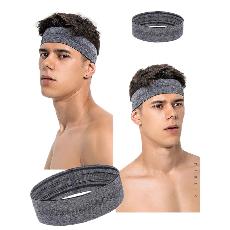 Outdoor Exercise Sweat Absorption Fitness Headband Man Woman Headband Elastic Bicycle Yoga Exercise Sweat Band