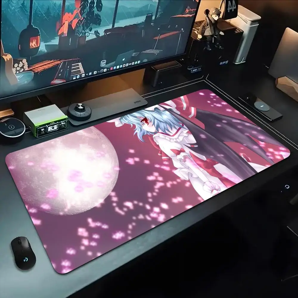 

Remilia Scarlet Коврик для мыши 500X1000 мм Большой игровой коврик для мыши Gamer XL Резиновый коврик для клавиатуры отаку Коврик для ноутбука