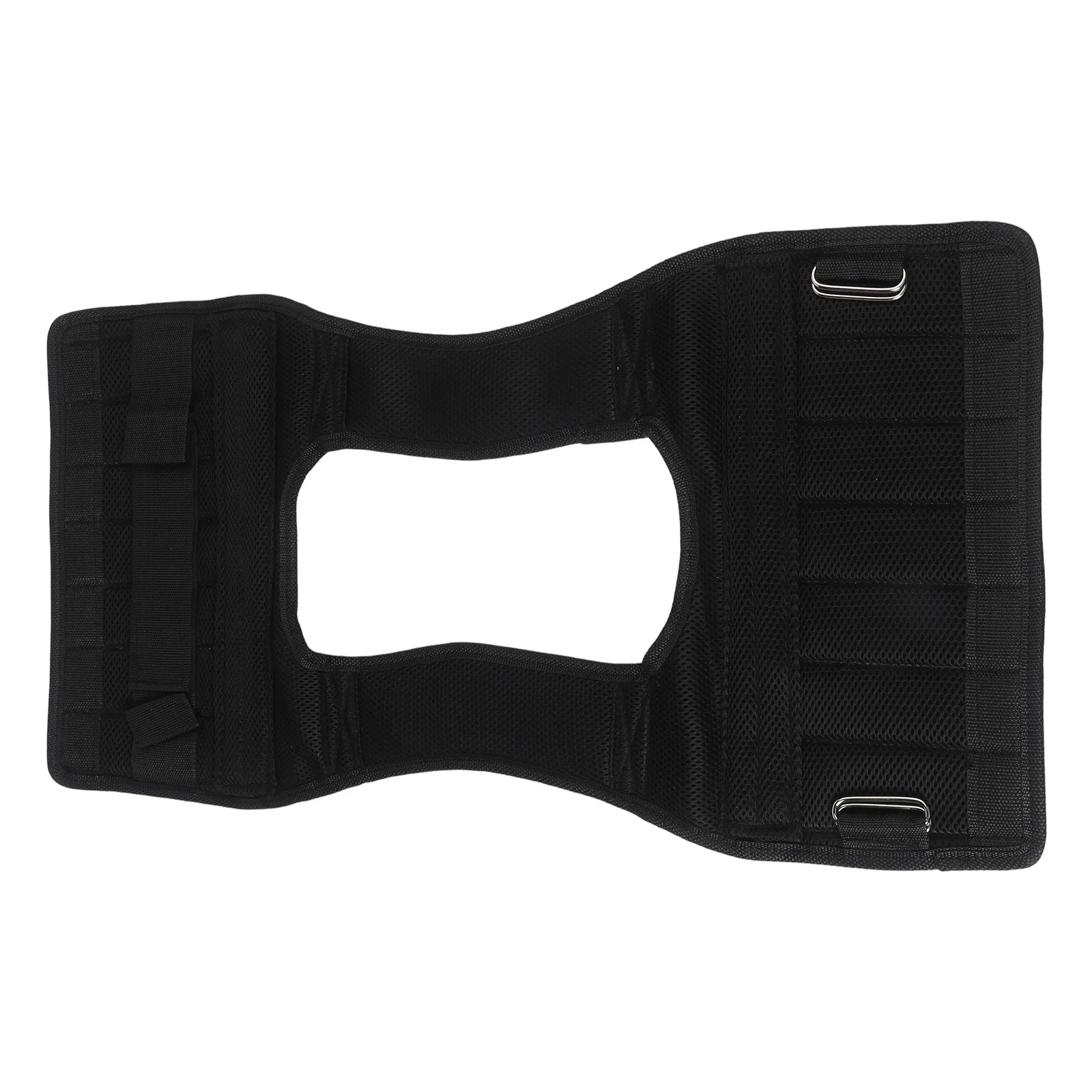 

Дышащий тренировочный жилет Дышащий жилет для фитнеса Черный Эффективный сброс давления Легкий дизайн Длительное использование Подходит