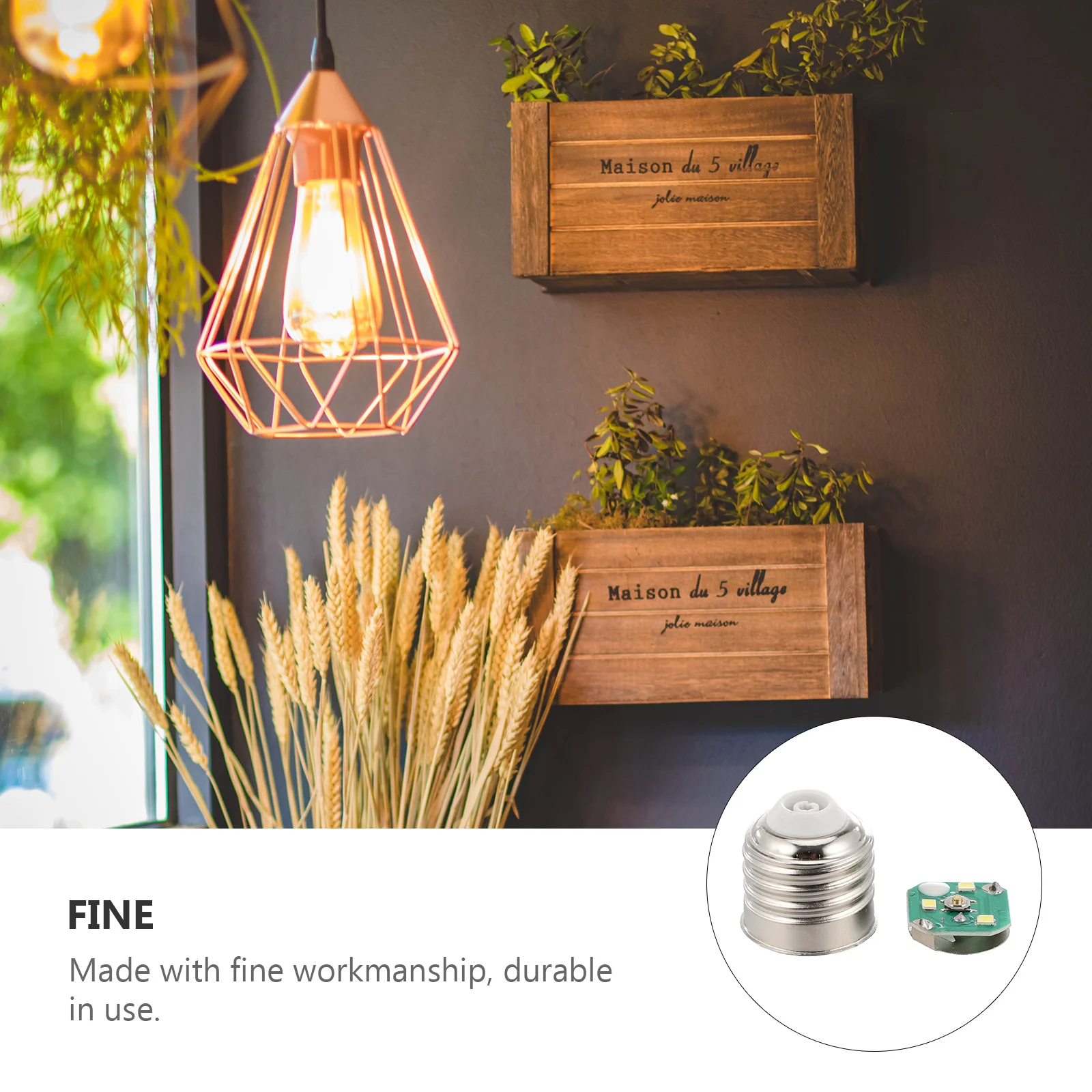 

1Set Light Bulb Molds Accessories Kit LED Chip Base Light Bulb Parts for DIY Craft Supplies Home Use Craft Supplies