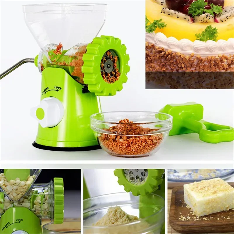 Multifunction Manual Meat Grinder Stainless Steel Blade Home Cooking Machine Mincer Sausage Machine Food Grinder Sausage Maker