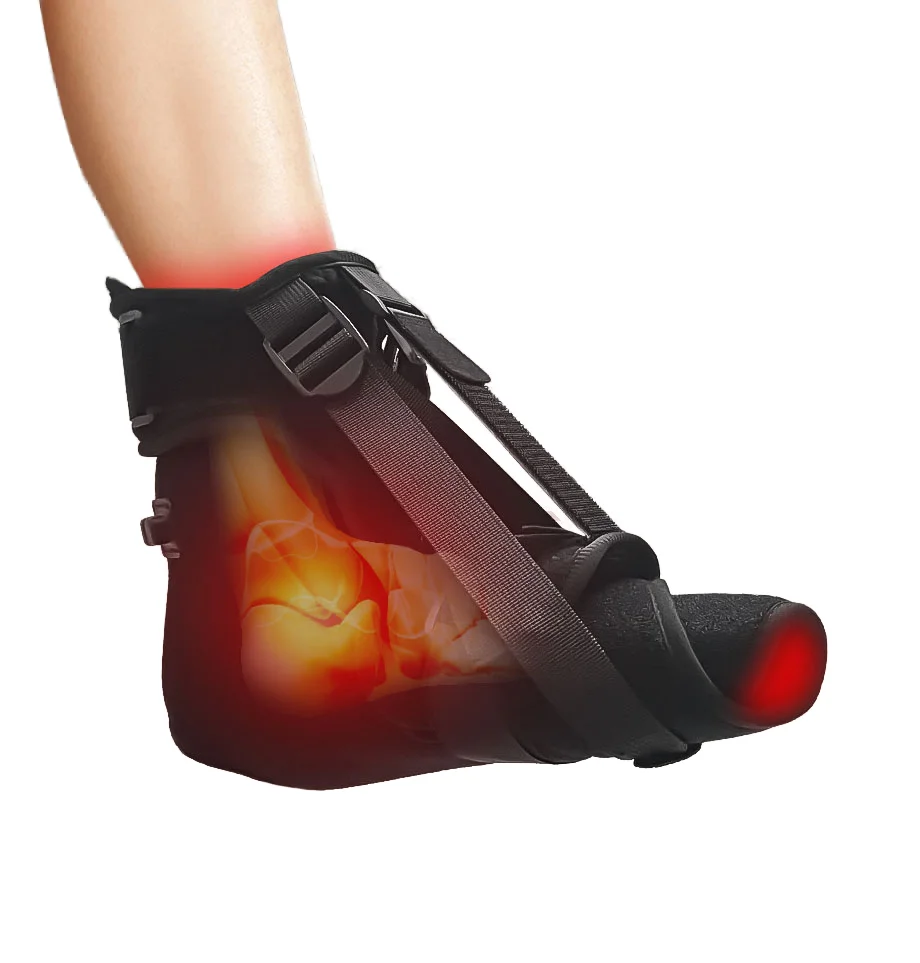 

Innovative LED Foot Therapy Brace - Combines 660nm Red Light and Physical Fixation to Accelerate Healing