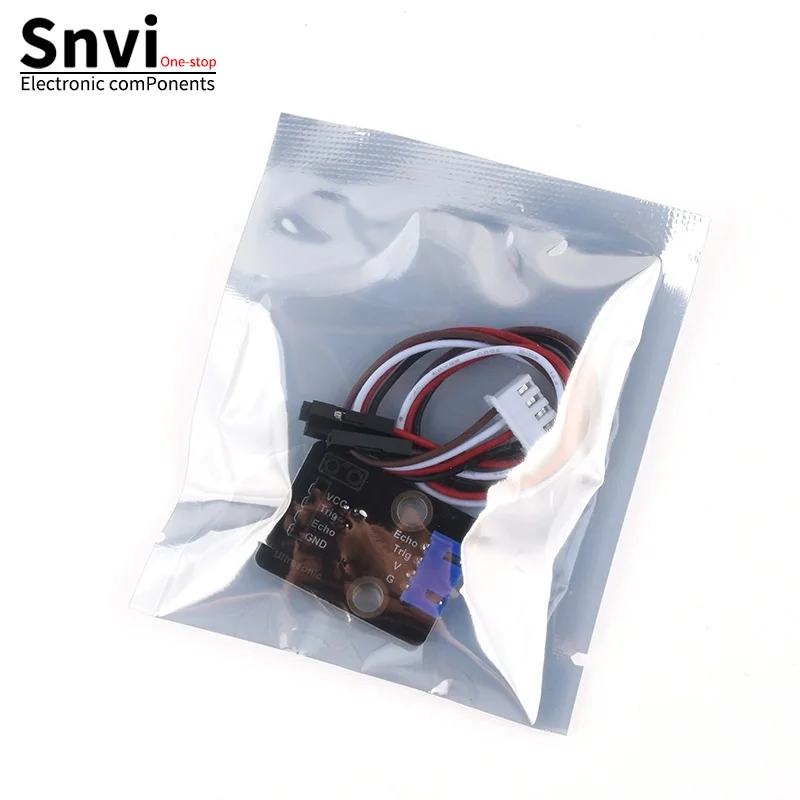 Picture 4: Ultrasonic adapter board module HC-SR04 ranging obstacle avoidance sensor smart car compatible with Arduino building blocks