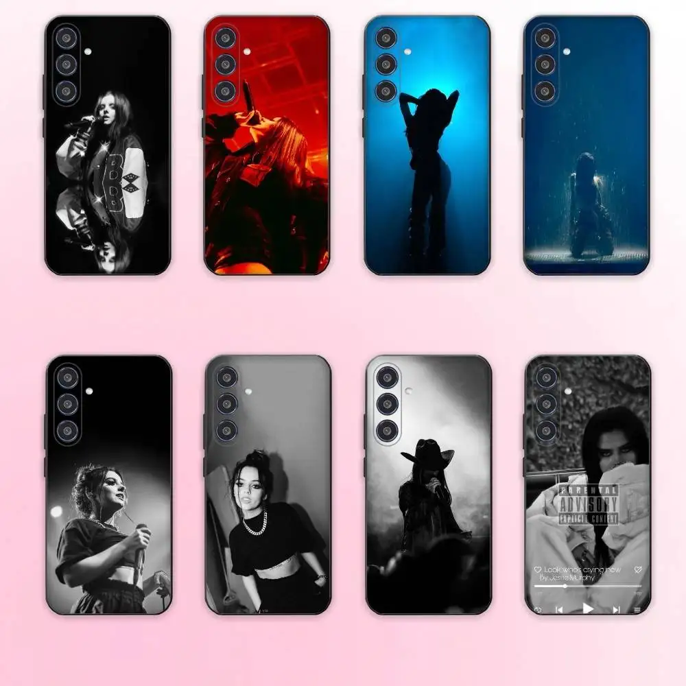 

Singer J-Jessie Murph Phone Case For Samsung Galaxy A73,A72,A71,A70,A53,A52,A51,Others Soft Black Cover