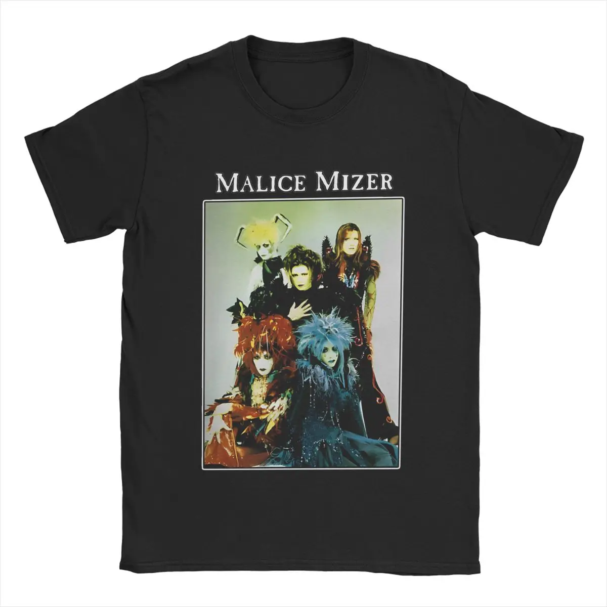 Malice Mizer Visual Kei Rock Band Apparel Shirt Men Women Art Rock Funny Pure Cotton Summer Clothes