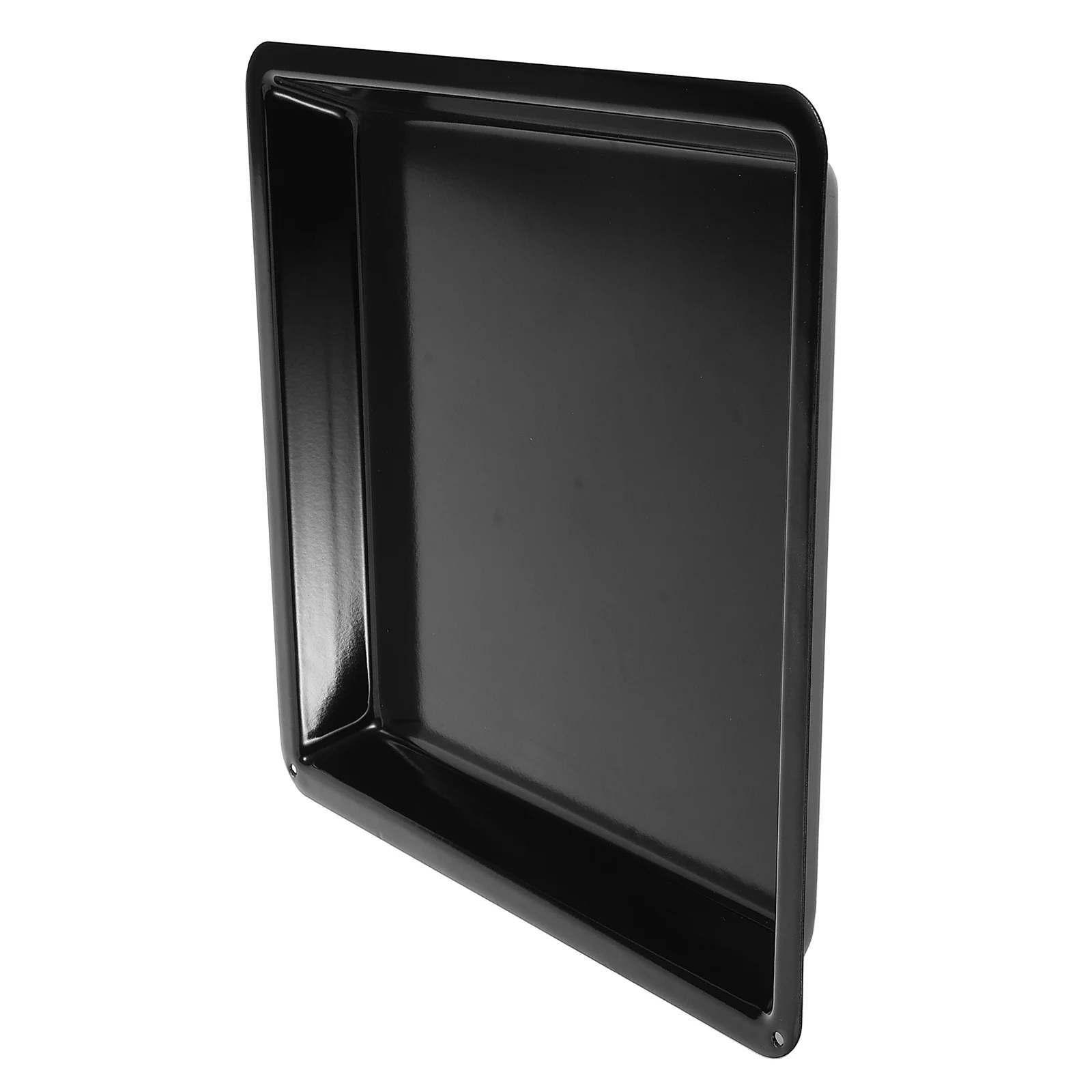 

Carbon Steel Baking Sheet Non-Stick Oven Trays Large Capacity Roasting Pan 12x16inch for Pizza Deep Pie Cake Accessories