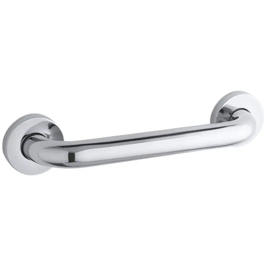

K14560S Contemporary 12 Inch Bathroom Grab Bar Polished Stainless Steel