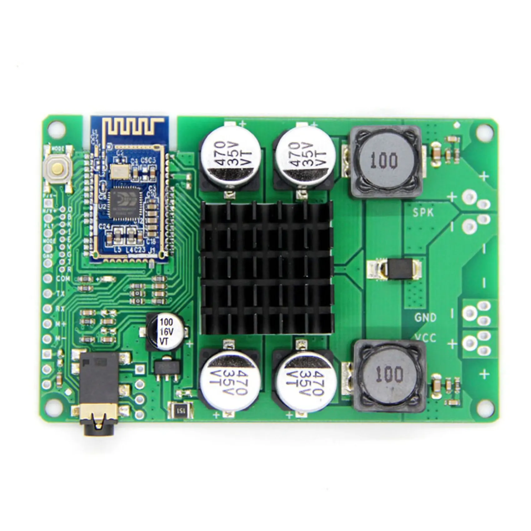 A57G-Bluetooth 5.0 เครื่องขยายเสียง TWS AUX 80/100W Serial Port เปลี่ยนชื่อโมดูลสเตอริโอโมโนไร้สายสเตอริโอ Amplificador