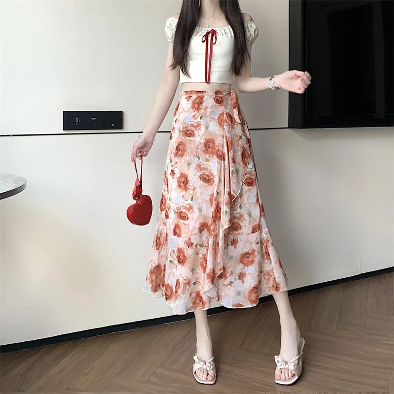 Fresh orange flower 8809