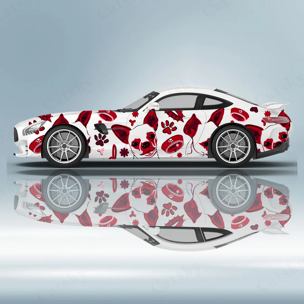 

Красочные виниловые наклейки для автомобиля с французским бульдогом, самоклеящаяся наклейка из ПВХ, подходит для грузовиков, внедорожников, украшения, автоаксессуары, подарок