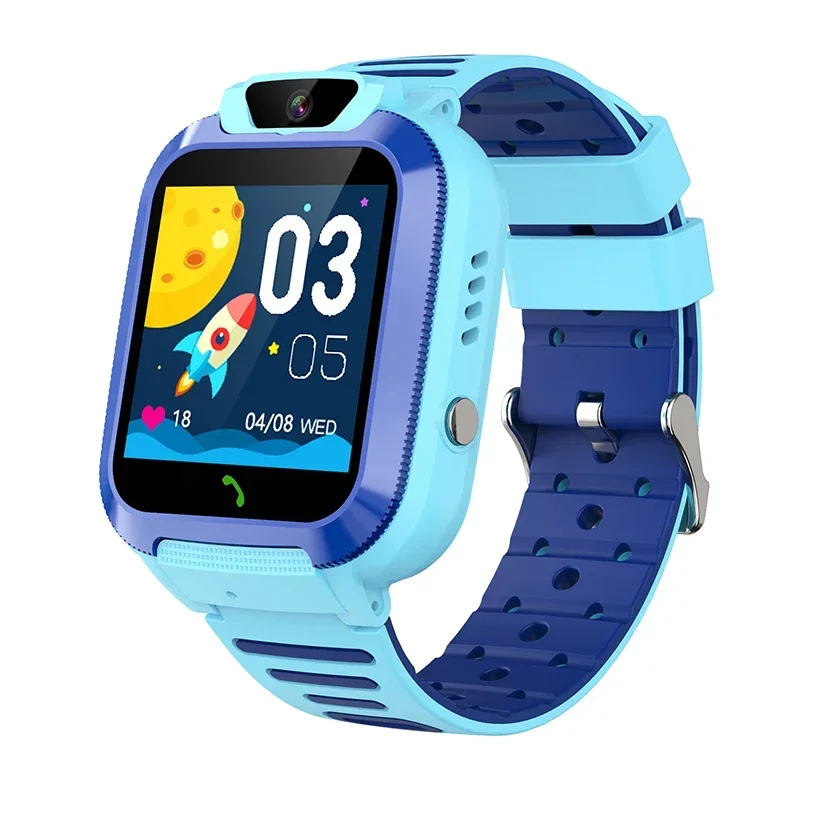 

4G Kids Smart Watch Sim Card Call Video Message Remind SOS WiFi LBS Location Chat Camera IP67 Waterproof Smartwatch for Children