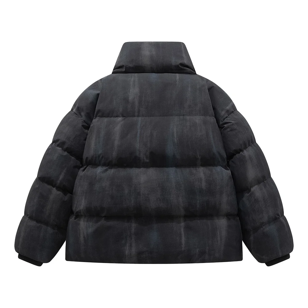 8XL Tie Dye Parka Uomo Autunno Inverno Pane Giacca da uomo Spessa Calda Giacca imbottita di alta qualità Donna Urban Streetwear Cappotto