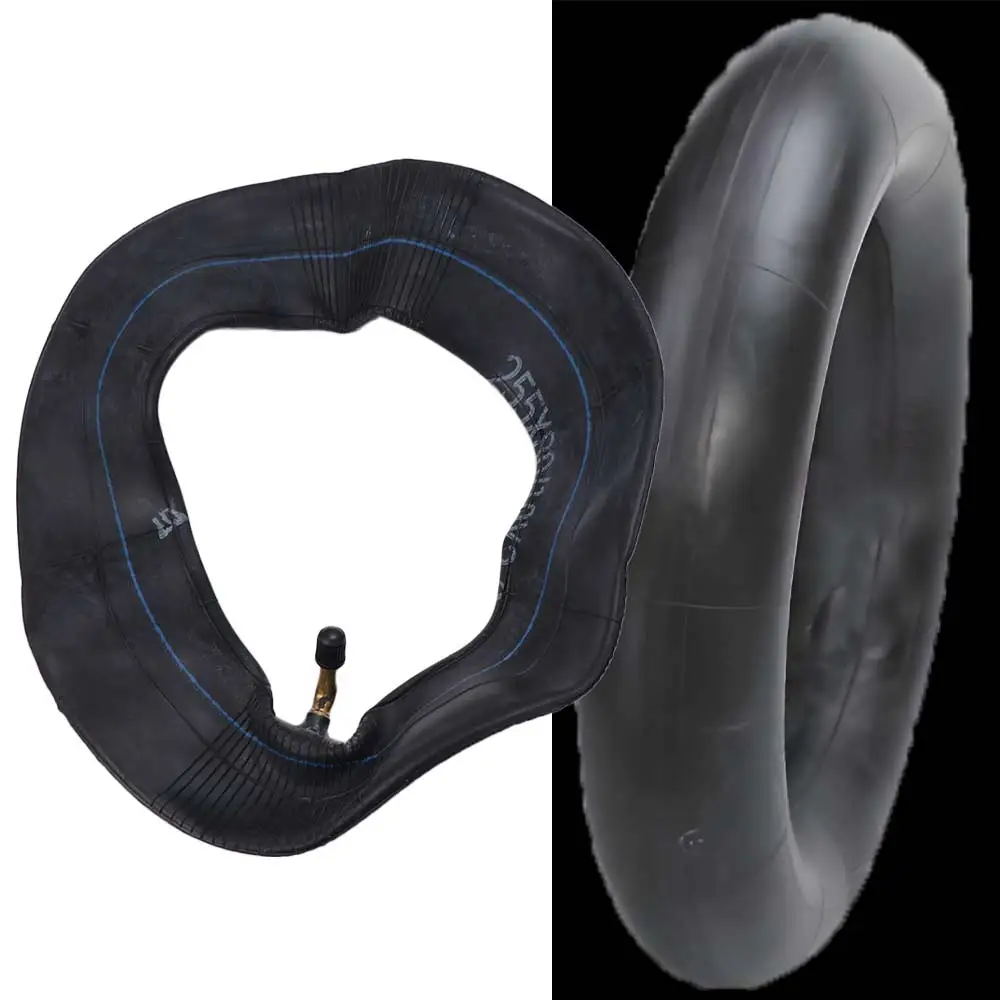 Replacement Parts 255x80 Inner Tube Replacement 90 Elbow Black Inflatable Inner Tire 10x3.0 Scooter Inner Tube Baby Stroller
