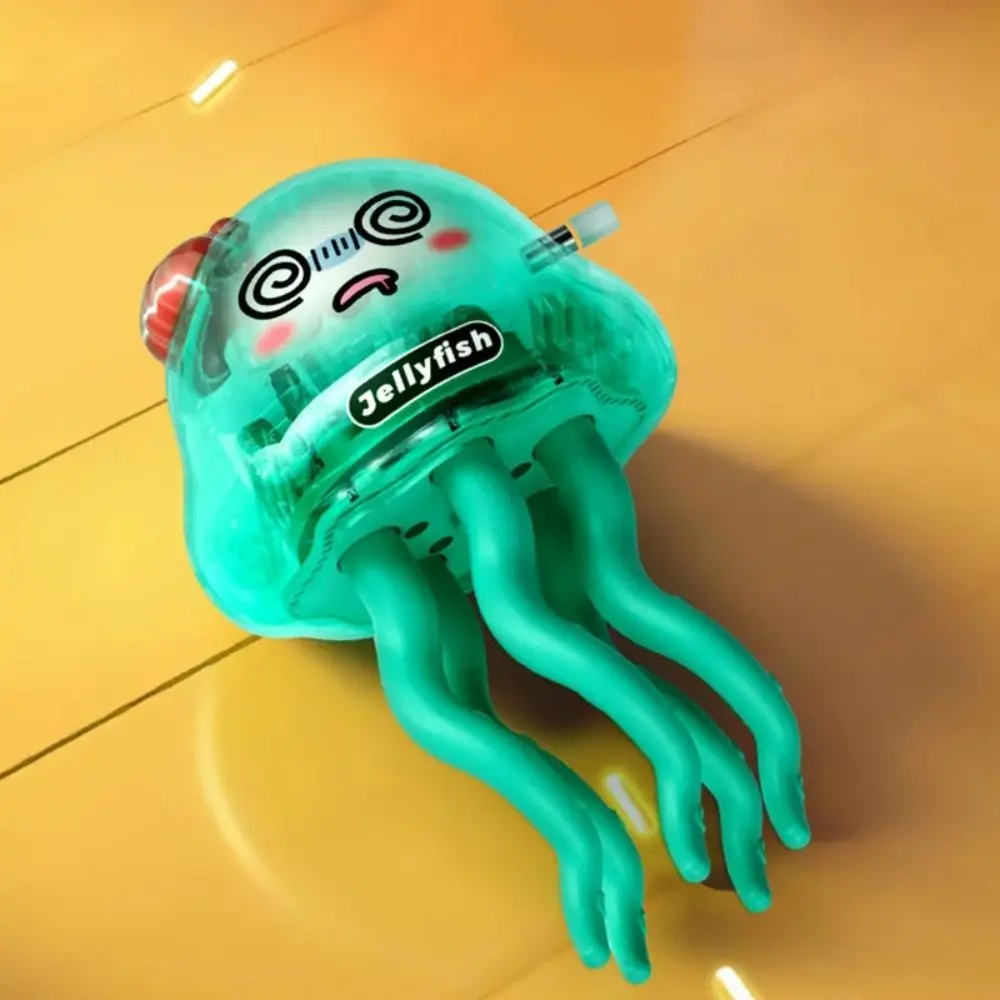 LED-licht Magisch dansend Octopus-speelgoed Dynamisch geluid en licht Automatisch obstakelvermijding Draaispeelgoed met acht klauwen Cartoon