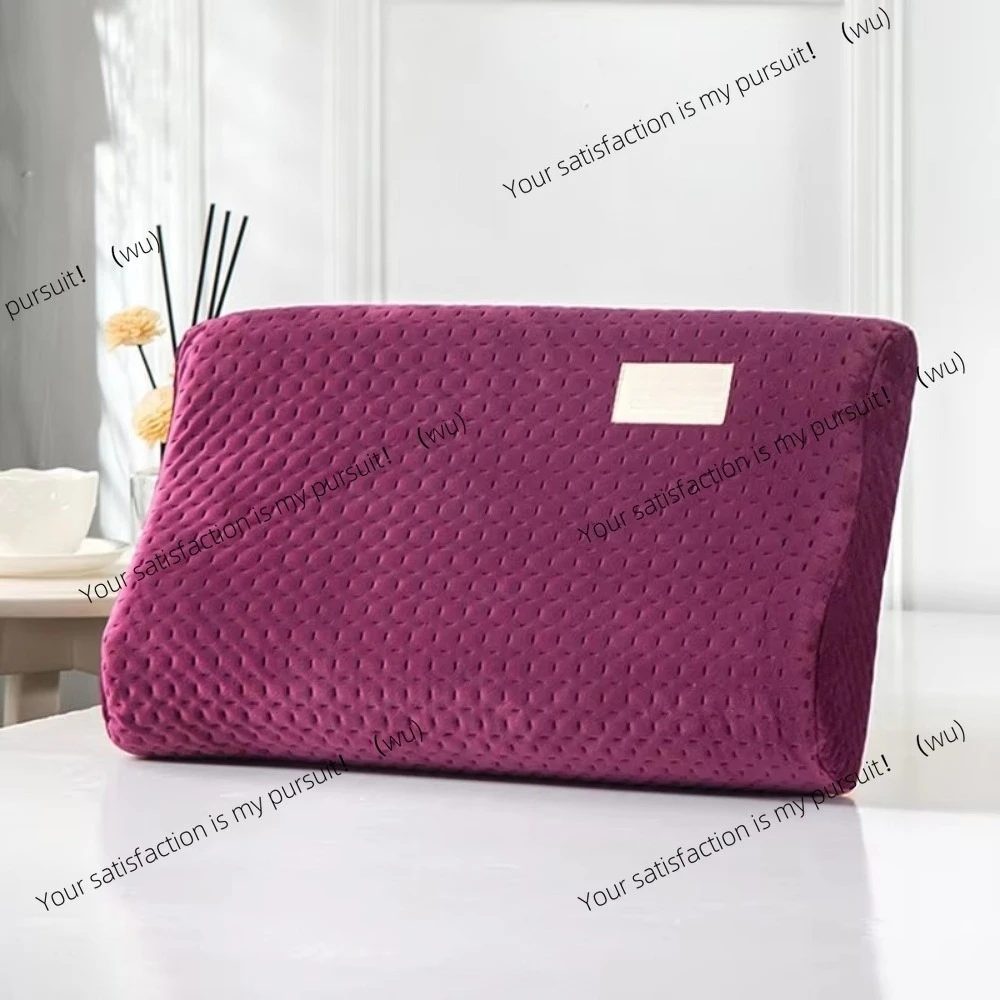 High-grade 50 * 30cm cotton soft solid color pillow