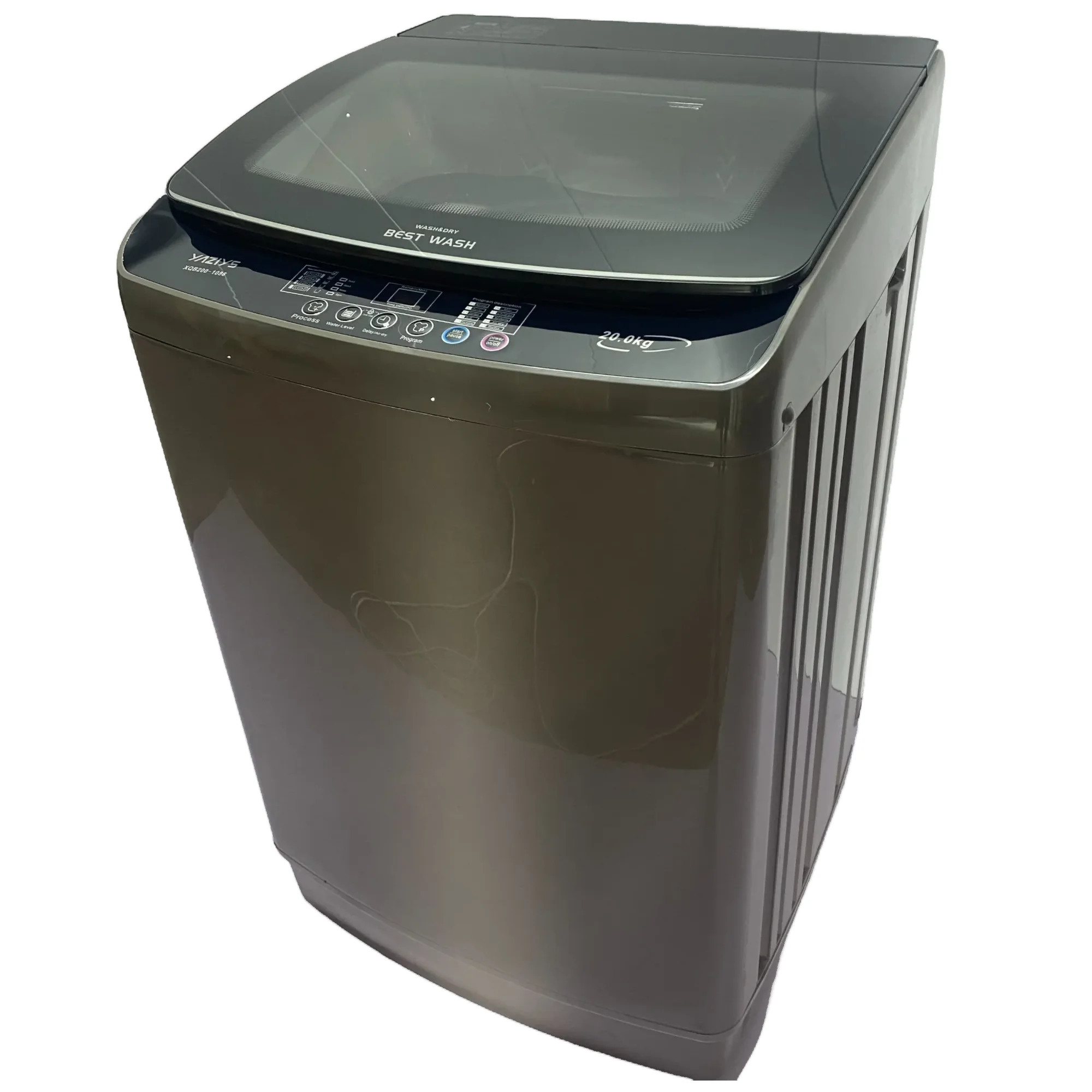 

Самая продаваемая полностью автоматическая стиральная машина весом 20 кг с сушильной машиной для стирки и сушильной машины с верхней загрузкой, емкость вращения из нержавеющей стали