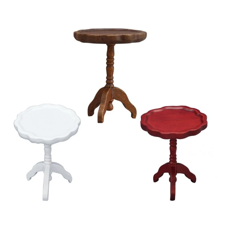 1:12 دمى الأثاث المصغرة طاولة القهوة دمى دمى غرفة المعيش