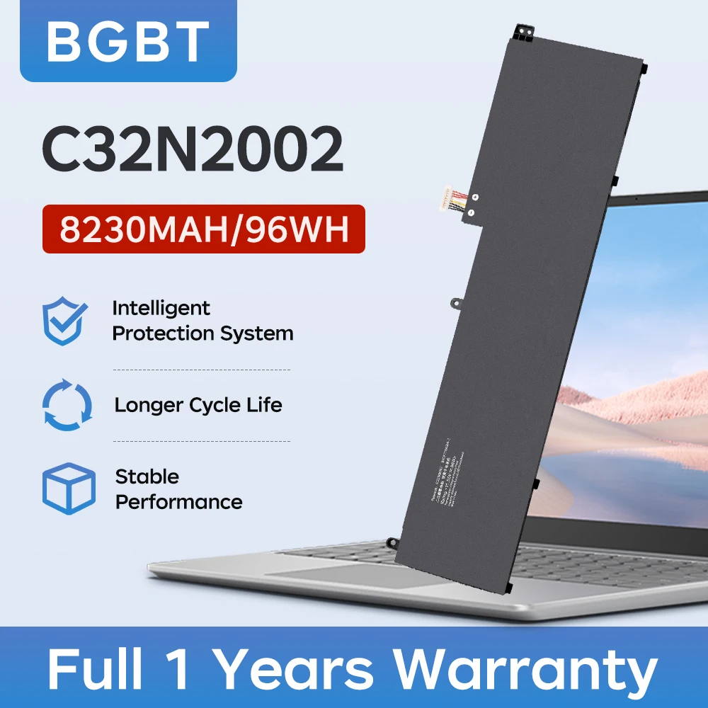 

BGBT C32N2002 Laptop Battery for ASUS ZenBook Pro 15 UX535LH UX535LI UX564PH UX564EH Replacement Battery 11.55V 96Wh 8230mAh
