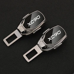 Car seat belt locker carabiner extender insurance belt insert buckle for Volvo XC90  with logo car accessories