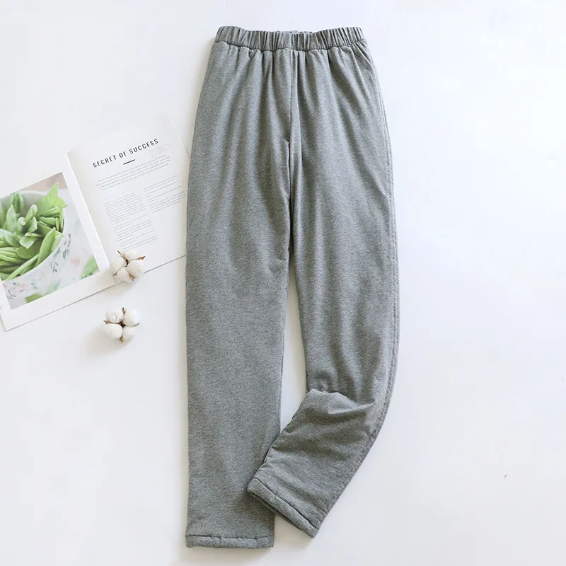 Cotton Women's Six Taels of Cotton Thermal Pants, Handmade Home Thin Cotton Pants, Wet and Cold Pants for Women
