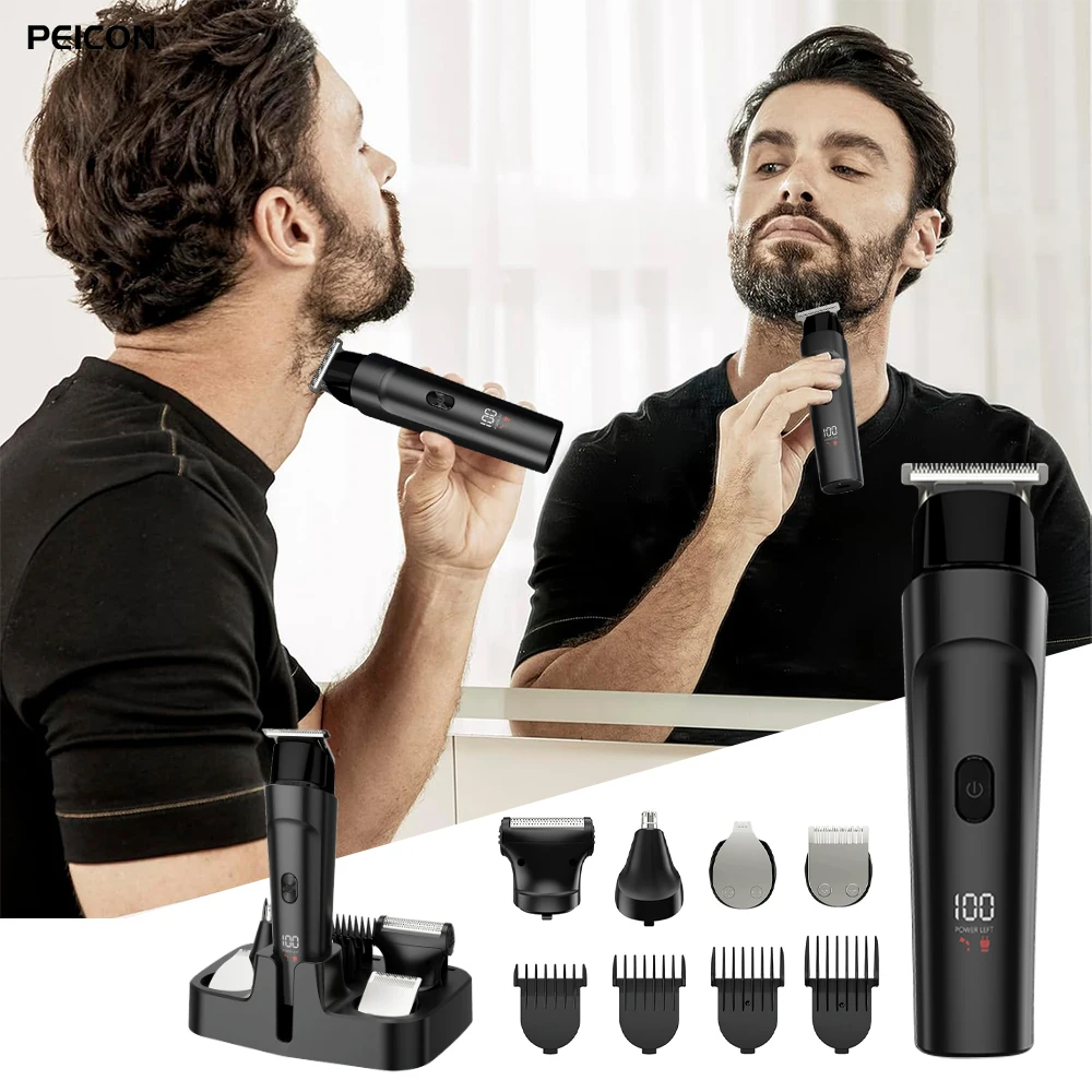 

Electric Shaver For Beard Men Razor Portable Hair Trimmer Rechargeable Multifunctional Face Beard Shaving Machine Hair Clipper