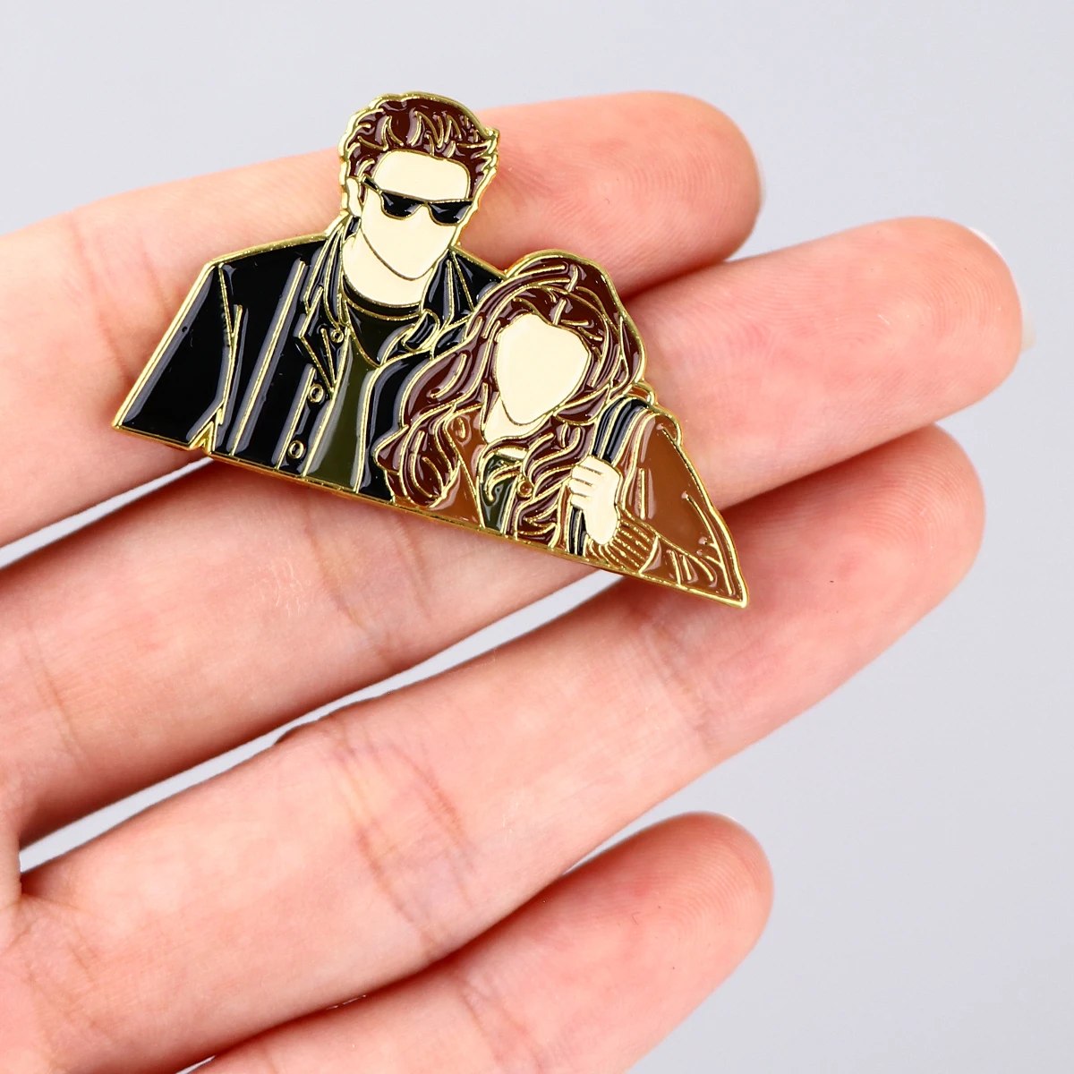 Twilight Saga Enamel Pin Badges on Backpack Lapel Pins Brooches on Clothes Gifts for Friends Jewelry Accessories