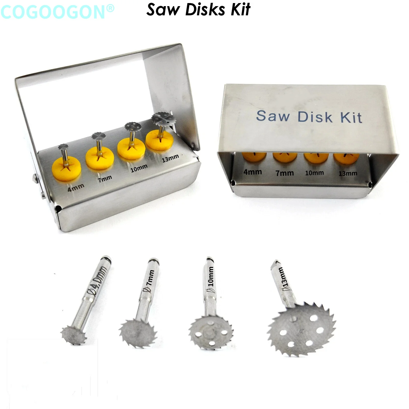 

1 Set Bone Saw Disks Dental Expander Implant Sharp Thin Cutting Disc Blades Drill Polishing Wheel Dentist Grinding Cutter Tools