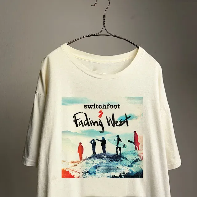 Fading West Album Switchfoot Band Natural Color T Shirt Full Size S-5XL