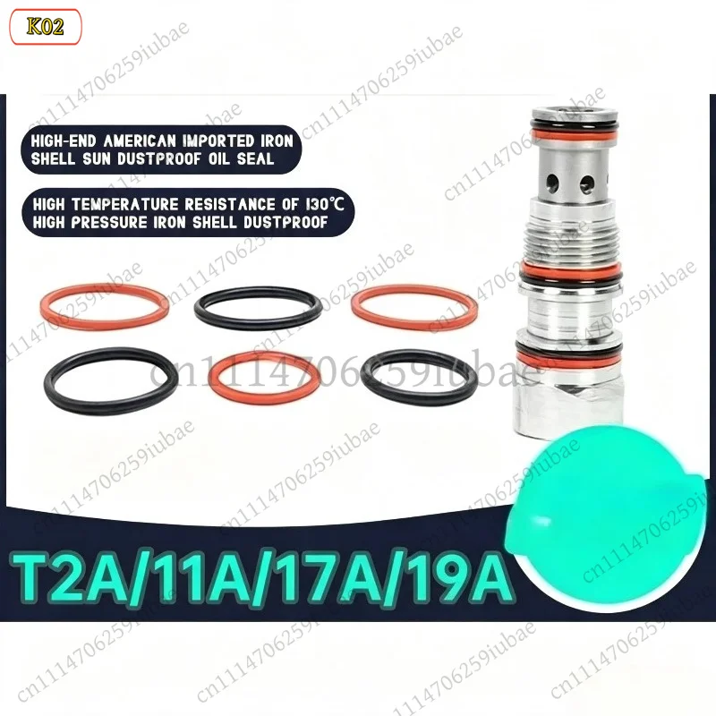 LJ_Valve Core Seal Replacement Accessories T2A/T11A/T17A/T19A/T162A Plug-in Valve Seal Repair Kit