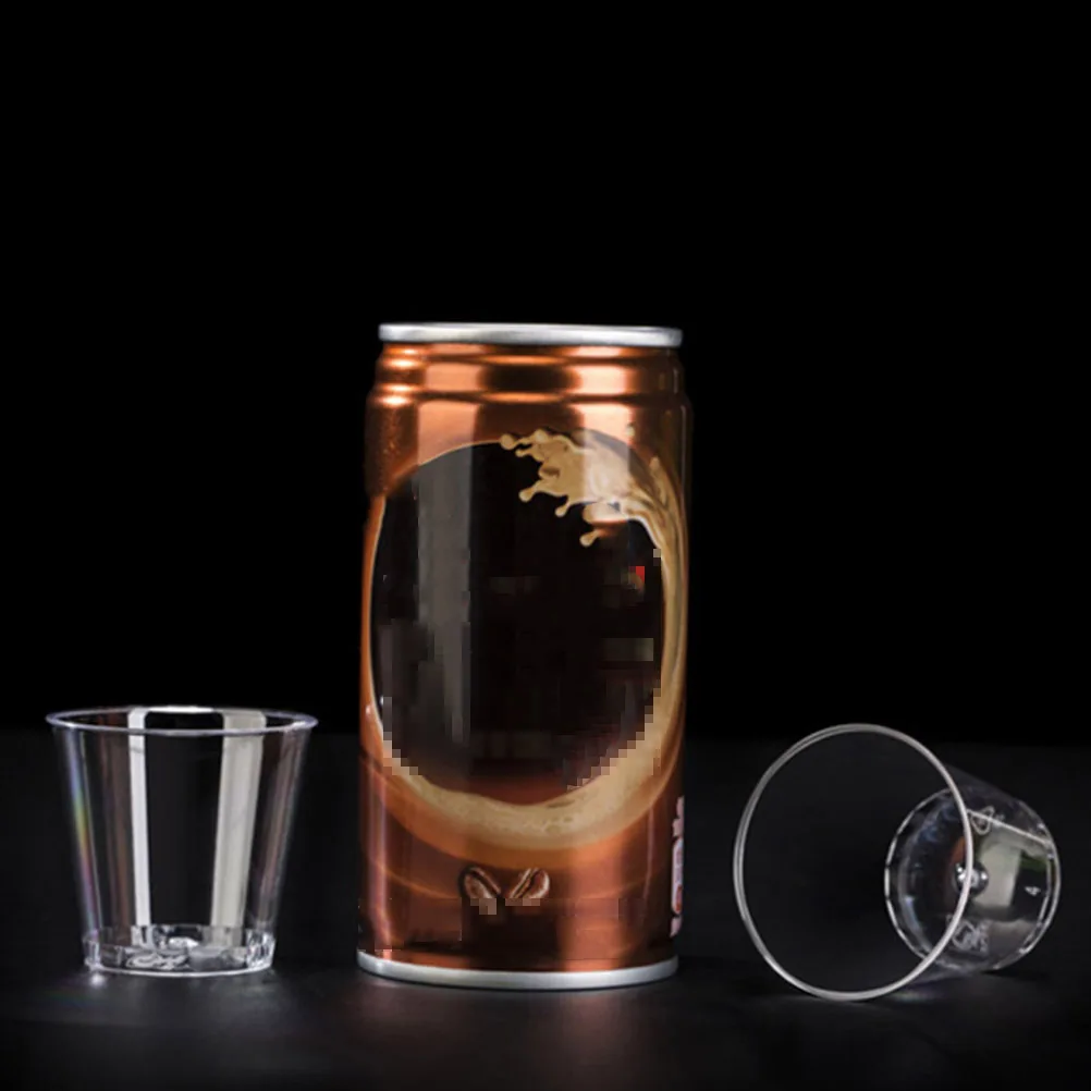 

50 pcs 50Ml Transparent Hard Plastic Tasting Cups Disposable Drinking Tumblers For Wedding Party Thickened Juice Beer Cup