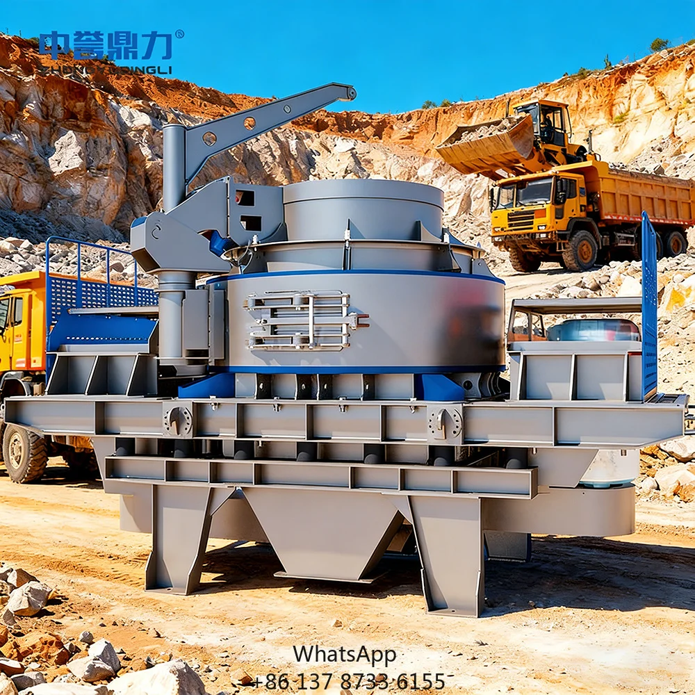 High-Capacity VSI Crusher Medium-Hard & High-Hard Ore Processing Machine