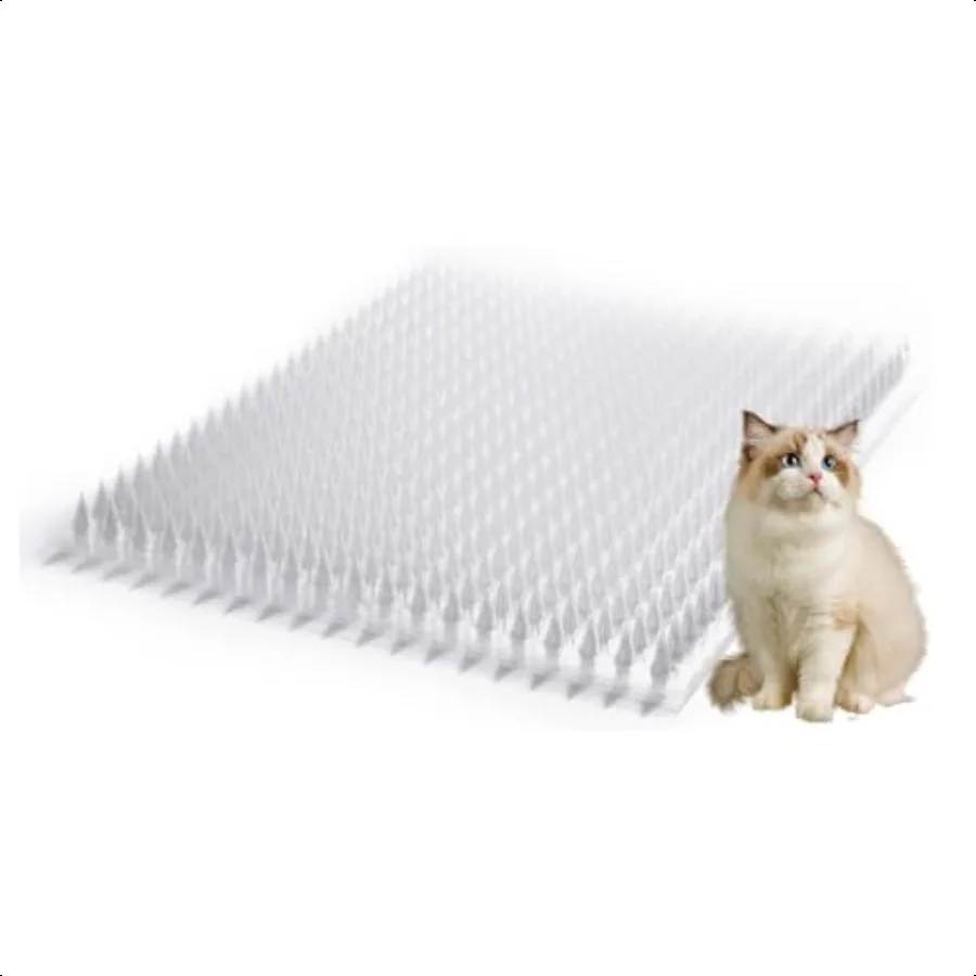 

CatandDog Repellent Outdoor Indoor Spike scat mat Garden Scat Mats Set of 8