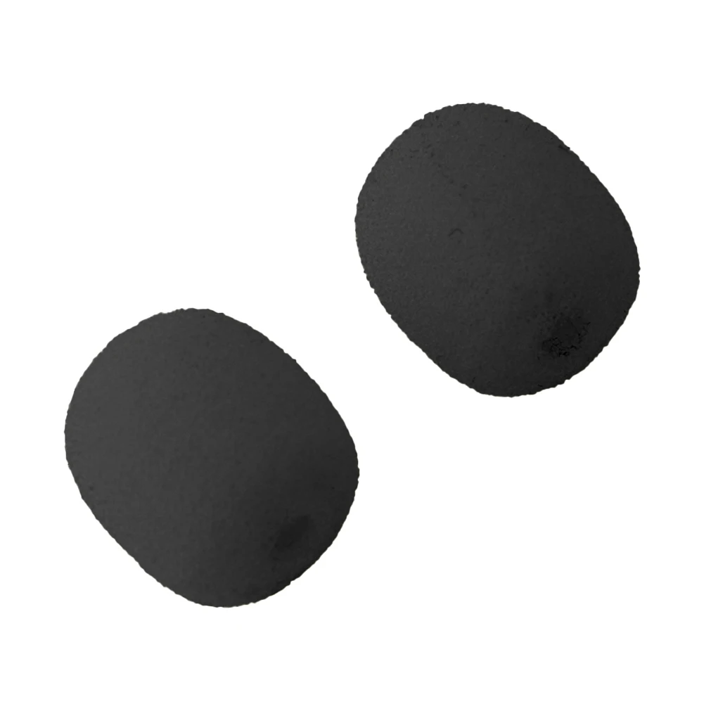 Car Spare Parts High Quality New Style Practical To Use Microphone Cover Microphone Cover 10Pcs 12x10mm Black Headworn Mic