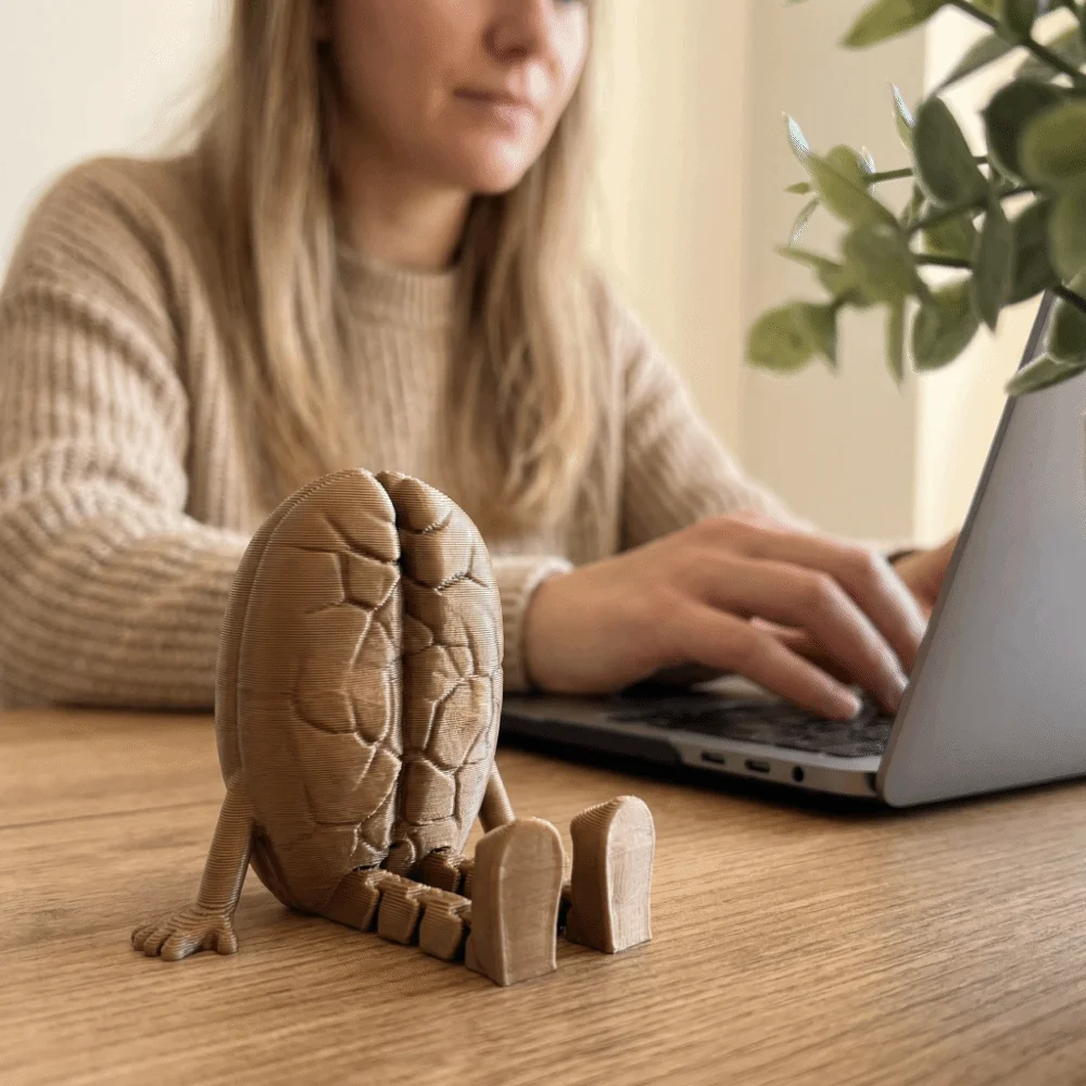 3D Print Coffee Bean Ornaments Funny Multi Functional Chocolate Ornament Sculpture Model Home Decorations Barista