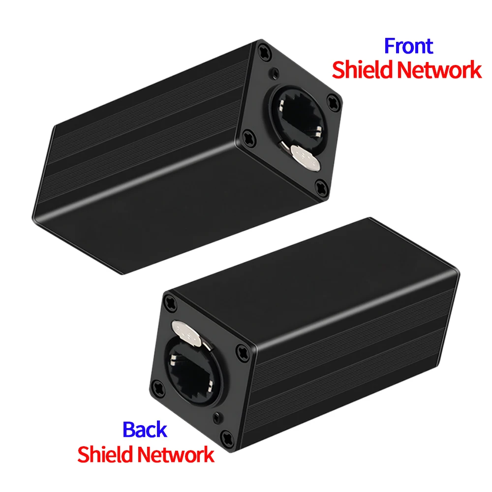 1 Stück RJ45-Abschirmnetzwerkstecker 8P8C Buchse RJ45-Kupplungsstecker 8P8C RJ45 Buchse-zu-Buchse Netzwerk-Geradekupplungen – Detail 1