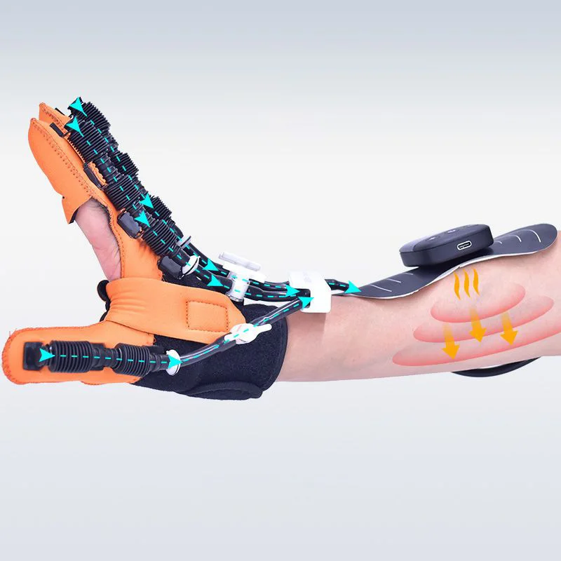 Stroke Hemiplegia Rehabilitation Robot Gloves And Hand Rehabilitation Massage Training Equipment