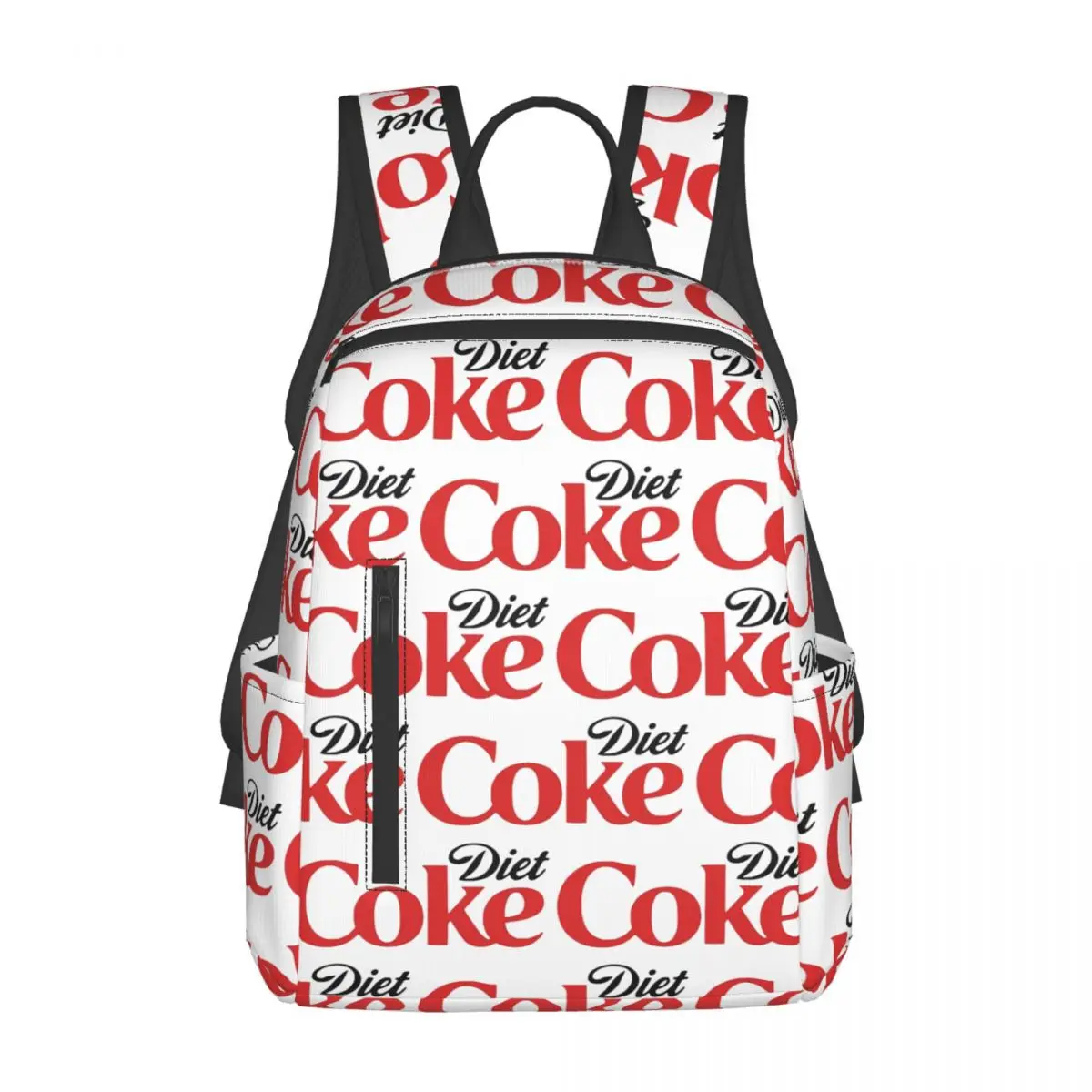 Coke Funny Lover Diet Backpack Daypack Large Capacity Kids BookBag School Bag Shoulder Bags for Men Women